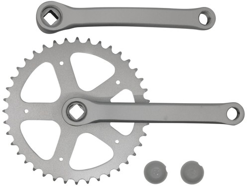Tretkurbel crank matt - crank, matt-silber