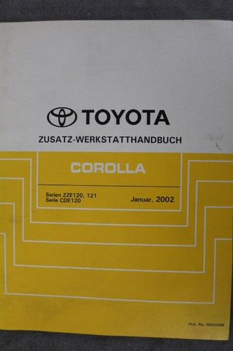 Toyota corolla jan 2002 - "jan., 2002"