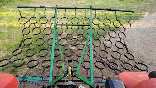 Traktor wiesenschleppe grün - traktor,