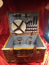 Alter Picknickkorb Weidenkorb