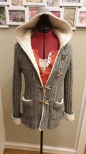 Zara Knit Cardigan grau