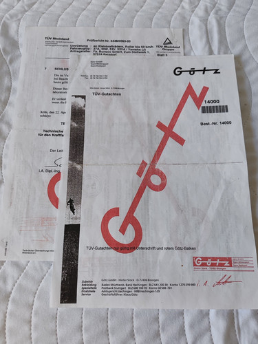 Tüv gutachten yamaha dt80lc - yamaha, dt80lc/2