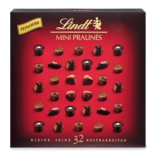 Lindt mini pralines noirs - lindt,