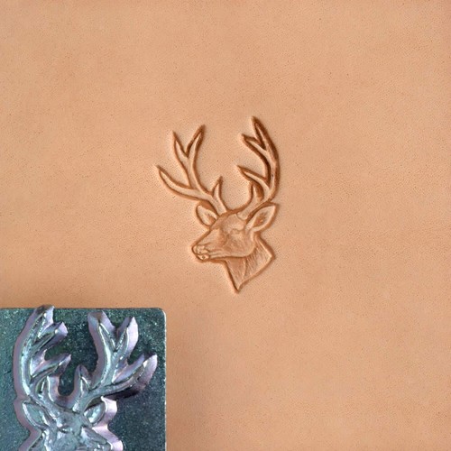 Leder stempel - leder, 3d