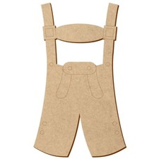 MDF Lederhose Latzhose V1 -