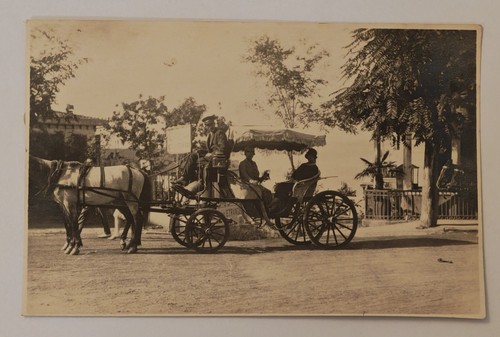 Rppc kutsche pferd fiaker - rppc,