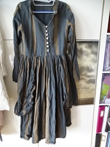 Baumwoll leinenkleid ewa - baumwoll-leinenkleid,