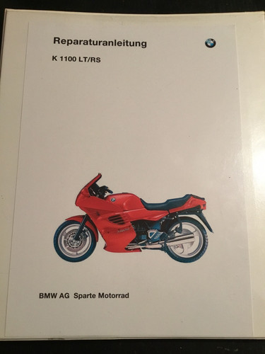 Bmw reparaturanleitung 1100 - reparaturanleitung,