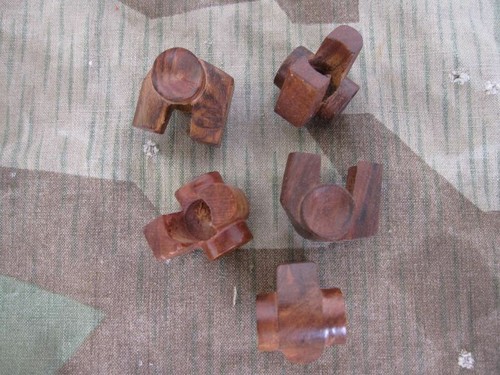 Luger bodenstück holz - p-08,