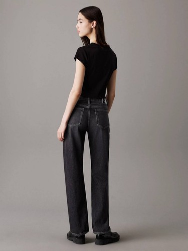 Calvin klein jeans woven label - klein,