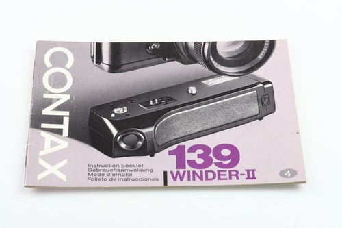 Contax 139 winder - contax, winder-ii