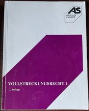 Vollstreckungsrecht 1. Skripten für das Assessorexamen; Alpmann und Schmidt 1997