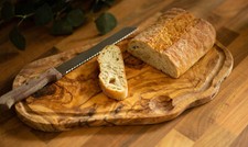 Rustikales Schneidbrett aus