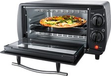 Steba KB 9.2 Backofen Edelstahl, Doppel-Glastür, 15 Min Timer, Pizzateil bis Ø24