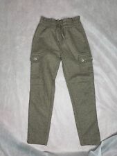 Thermohose Hose Gr. 128 NEU Mädchen Braun Grau Kinder Business Winter warm