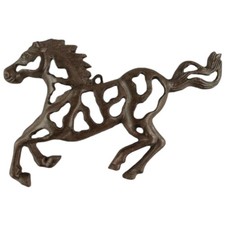 Gusseisen Wanddeko Braun