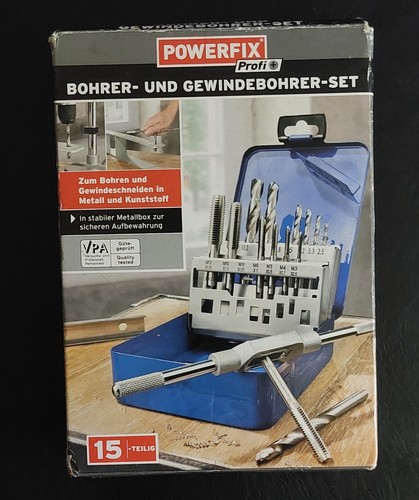 Bohrer und gewindebohrer set - bohrer,