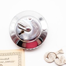 Vintage Oldtimer Retro Tankdeckel HAMA mit 2 Schlüsseln NOS / NEU