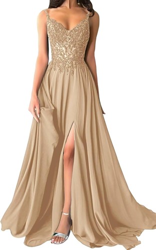 Damen chiffon ballkleider - chiffon,