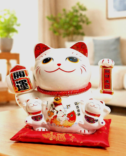 Maneki neko winkekatze - neko,