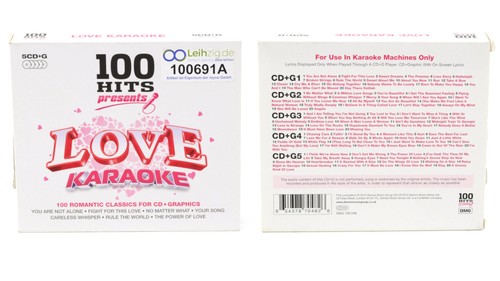 100 hits presents love karaoke - 100,