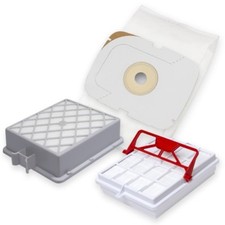 12 Beutel Vlies 1 Hepa u.1 Hepa Carbon Filter passend Lux Intelligence