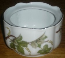 Zuckerdose OHNE Deckel   Seltmann Weiden  GLORIA   Weinblätter  mit Goldrand 