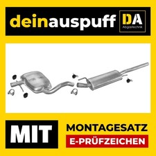 Auspuffanlage für VW Vento 1.6 1.9 2.0 Auspuff E185