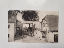 Ansichtskarte Sächsische Heimatschutz-Postkarten Hof des Rittergut Ebersbach /17