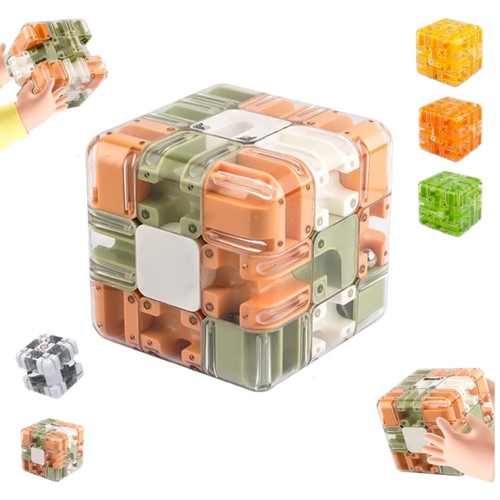 Labyrinth würfel puzzle - 3d,