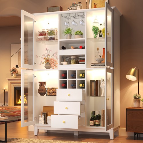 Vitrinenschrank küchenbuffet - vitrinenschrank,