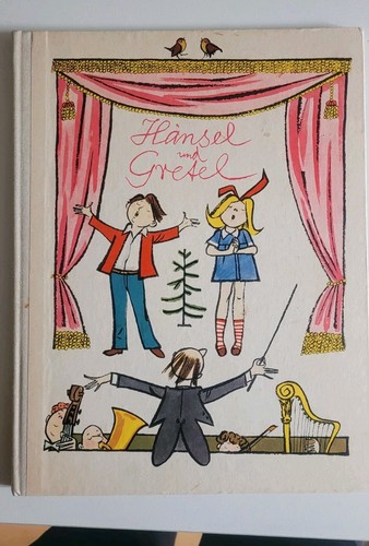 Altes kinderbuch hänsel und - altes,