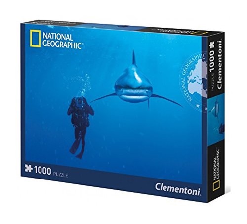 Clementoni puzzle whitetip hai - clementoni,