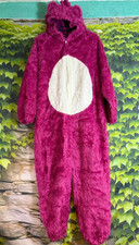 Glücksbärchen Kostüm – Rosa Plüsch – Größe 140–152 – Karneval, Fasching, Kinder