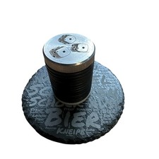 Schockbesteck + Lasergravur Knobeln Meiern Schockturm Schocken Würfeln Schiefer