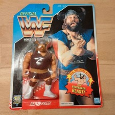 WWF Hasbro MOC Wrestling Figur The Berzerker 