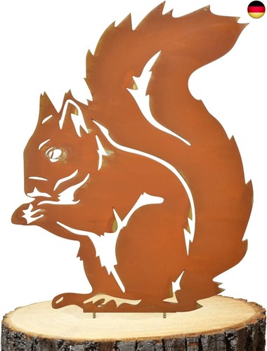 Rostiges eichhörnchen - rostiges,