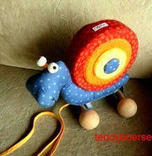 Sigikid Tier Schnecke • Schnecke auf Rollen • Spielzeug • Nachziehtier