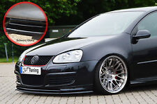 Spoilerschwert Frontspoiler Lippe VW Golf 5 GTI ED30 mit ABE schwarz glänzend