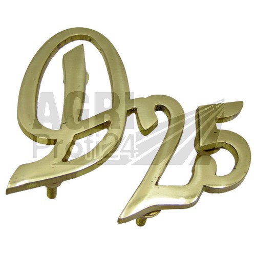 D25 emblem für - für, schild