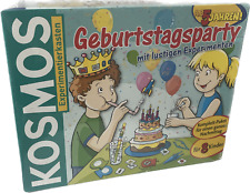 KOSMOS Kinder Geburtstag Party Set Spiele Lustige Experimente Schatzsuche Neu