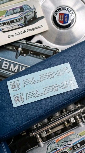 Alpina logo emblem - alpina, 2x