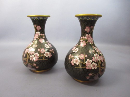 Cloisonné vasen blumen - cloisonné,