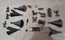 Atlantic 1:72 1006 Far-West Story Apache's Camp Wildwest Indianer Figur Lot C06