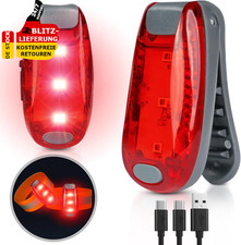 LED Blinklicht Schulranzen 2 Pack Schulranzen Licht Aufladbar Schulranzen Licht