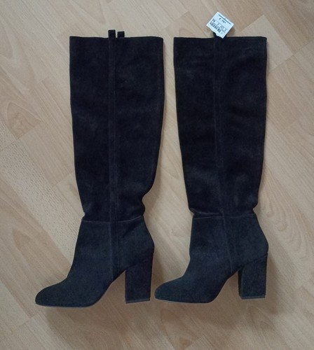 Zara veloursleder stiefel - zara, veloursleder-stiefel