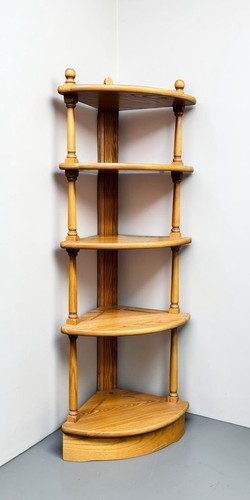 Ercol blonde vitrine whatnot - blonde,