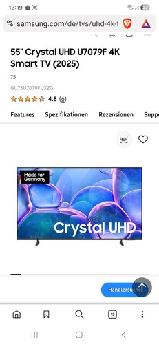 Neu samsung u7079f 55zoll - neu,