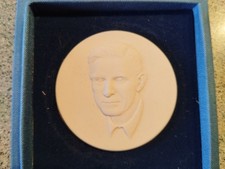 Porzellan Medaille Meissen