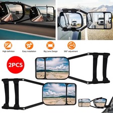 2x Caravanspiegel Verlängerungsspiegel Wohnwagenspiegel Aufsetzspiegel Universal